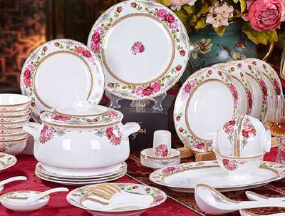 景德镇陶瓷餐具 房地产开盘促销的优雅之选